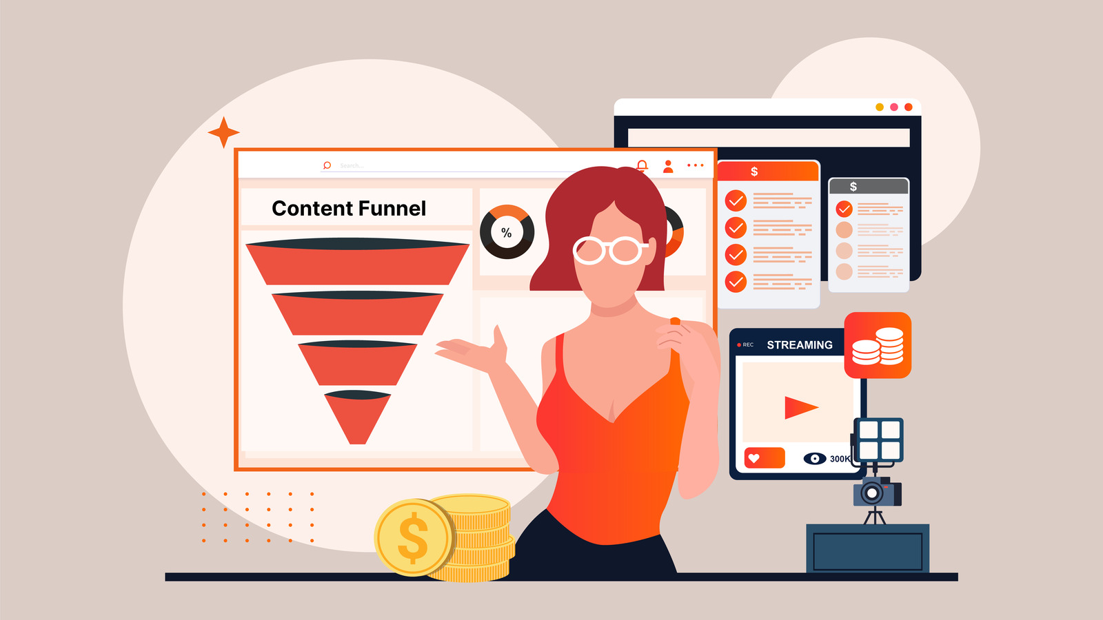 Constructing an Efficient Funnel: Transforming Casual Audience into Long-Term Patrons