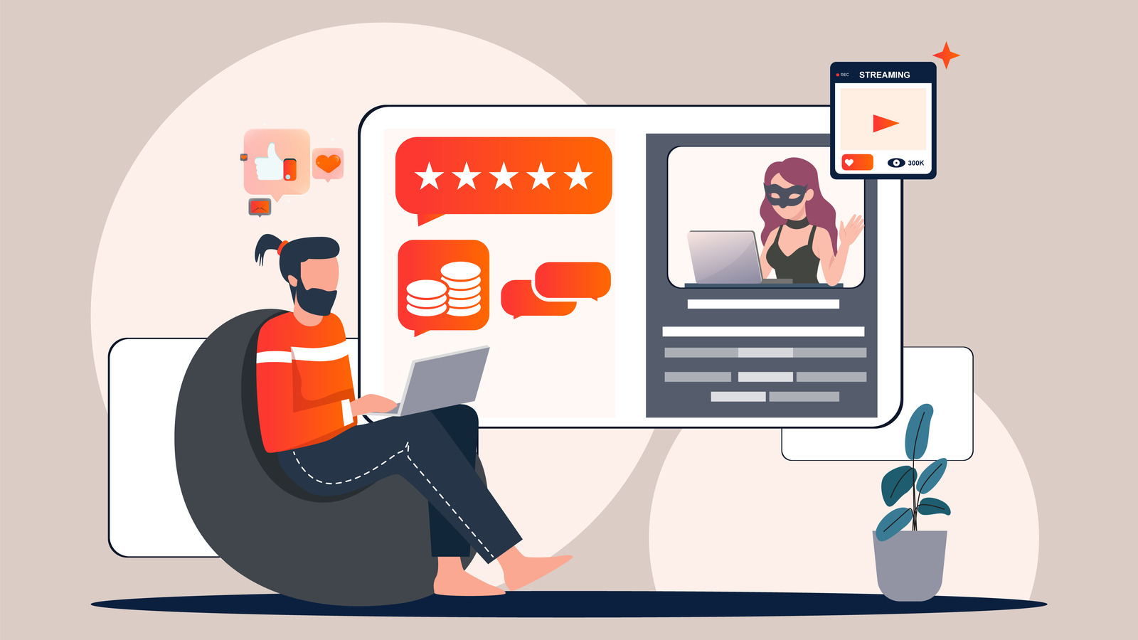 Harnessing Viewer Feedback for Enhanced Webcam Streaming