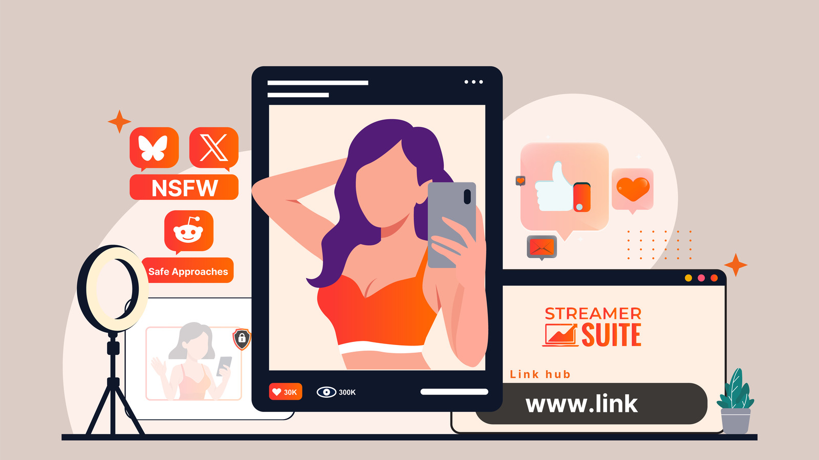How to Effectively Promote Your Cam Model Profile on Social Media Without TOS Violation